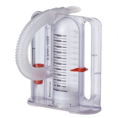 Kohyum per allenamento volumetrico a casa attrezzo per la respirazione polmonare da 3000 ml/5000 ml 